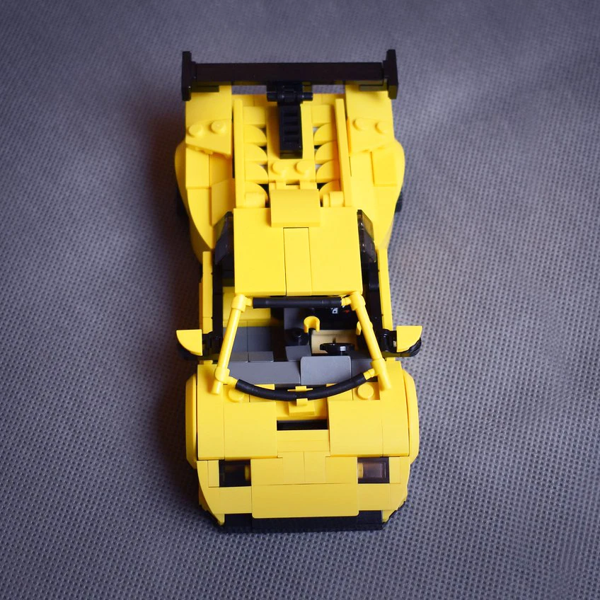 Конструктор MOC 55126, совместимый с известными брендами, технические строительные блоки, модель гоночного суперкара, 392 детали, креативный подарок, игрушка для сборки (art.: 3920d50874b08) - 3920d50874b08