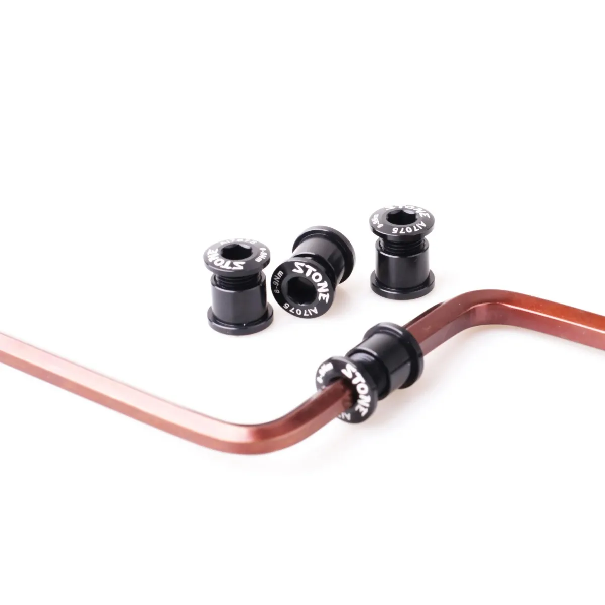 Каменные болты для звездочки AL7075 алюминий 5 шт./лот M8x6 мм M8x7 легкий велосипед MTB