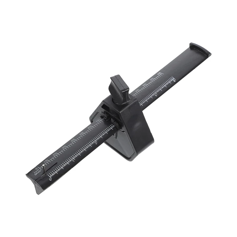 

Woodworking Marking Gauge Scriber Gauge Tool Measuring Ruler Manual Parallel Adjustable Scriber 6 Inch