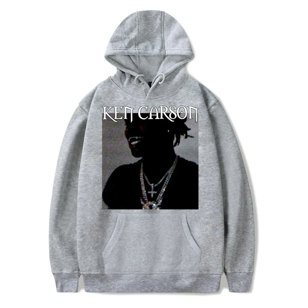Ken Carson A Great Chaos AGC Винтажная толстовка с капюшоном 90-х годов унисекс Harajuku хип-хоп