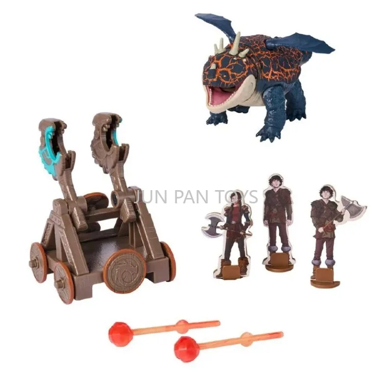 Оригинальный игровой набор DreamWorks Dragons Trial of Flame: Башня с факелом, катапульта, фигурка дракона, арена-замок, игрушка-подарок (art.: 3920dba5cd85d) - 3920dba5cd85d