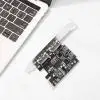 PCI-E X1 на SATA3.0 2 порта SATA3 Райзер для ПК компьютерный расширительный