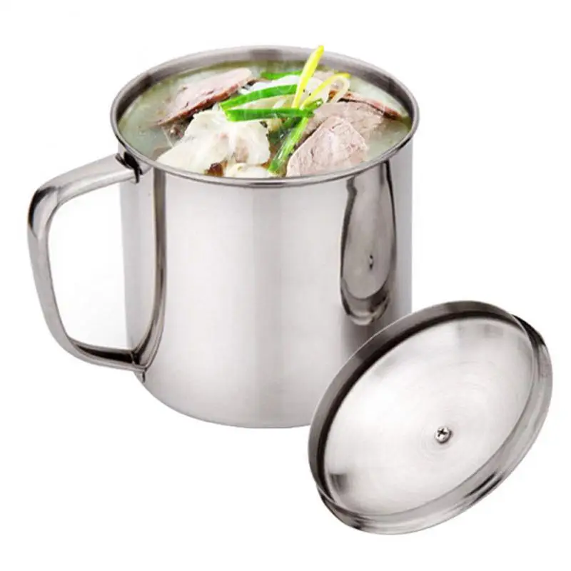

Stainless Steel Hotel Drinking Cup Kindergarten Food-grade Water Cup Extra-thick Household Adult Drinking Water Bottle