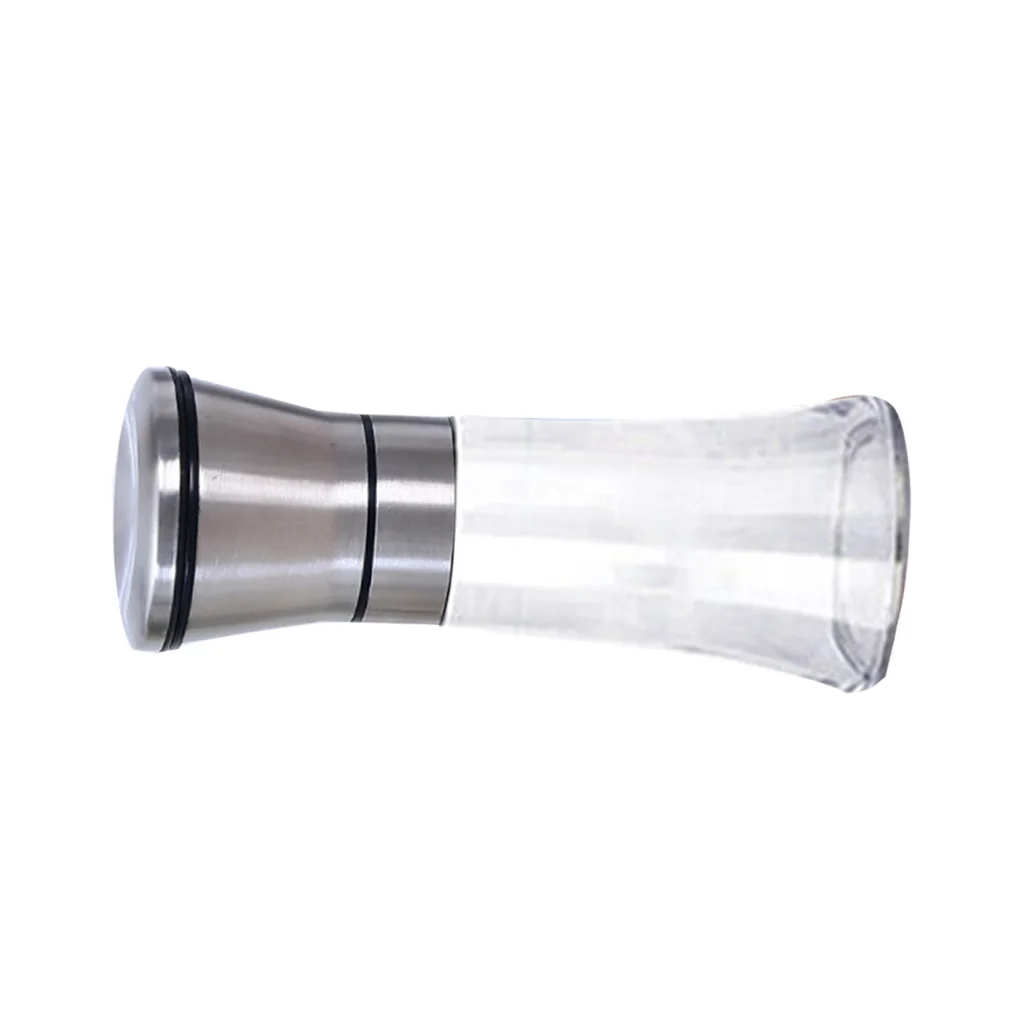 

Stainless Steel ABS Salt Grinder Pepper Shaker with Adjustable Coarseness Pepper Mill 120ML