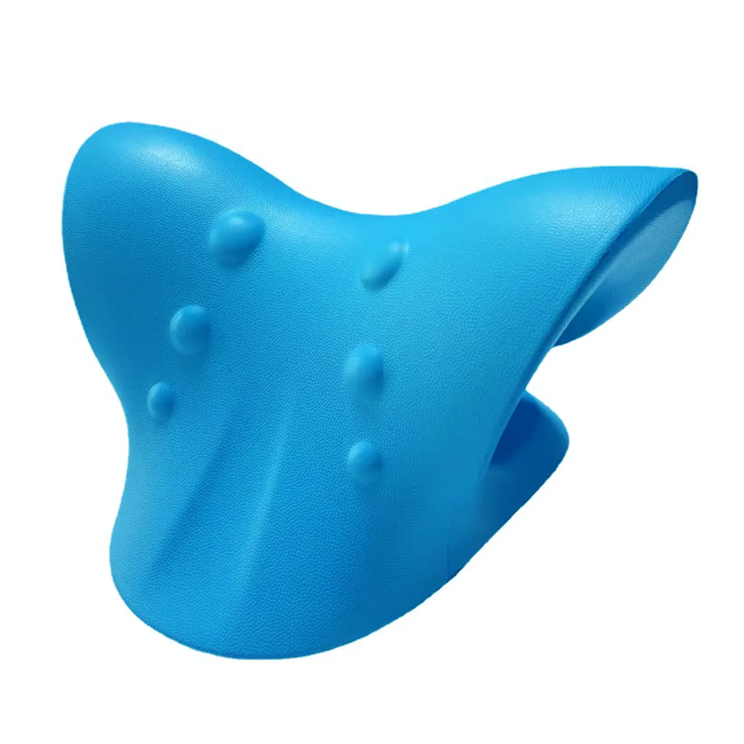 

Neck Shoulder Stretcher Relaxer Cervical Chiropractic Traction Device Massage Pillow for Pain Relief Cervical Spine Alignment