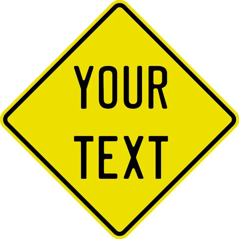 

Персонализированные металлические предупреждающие знаки Denim Meow 20x20 см/30x30 см