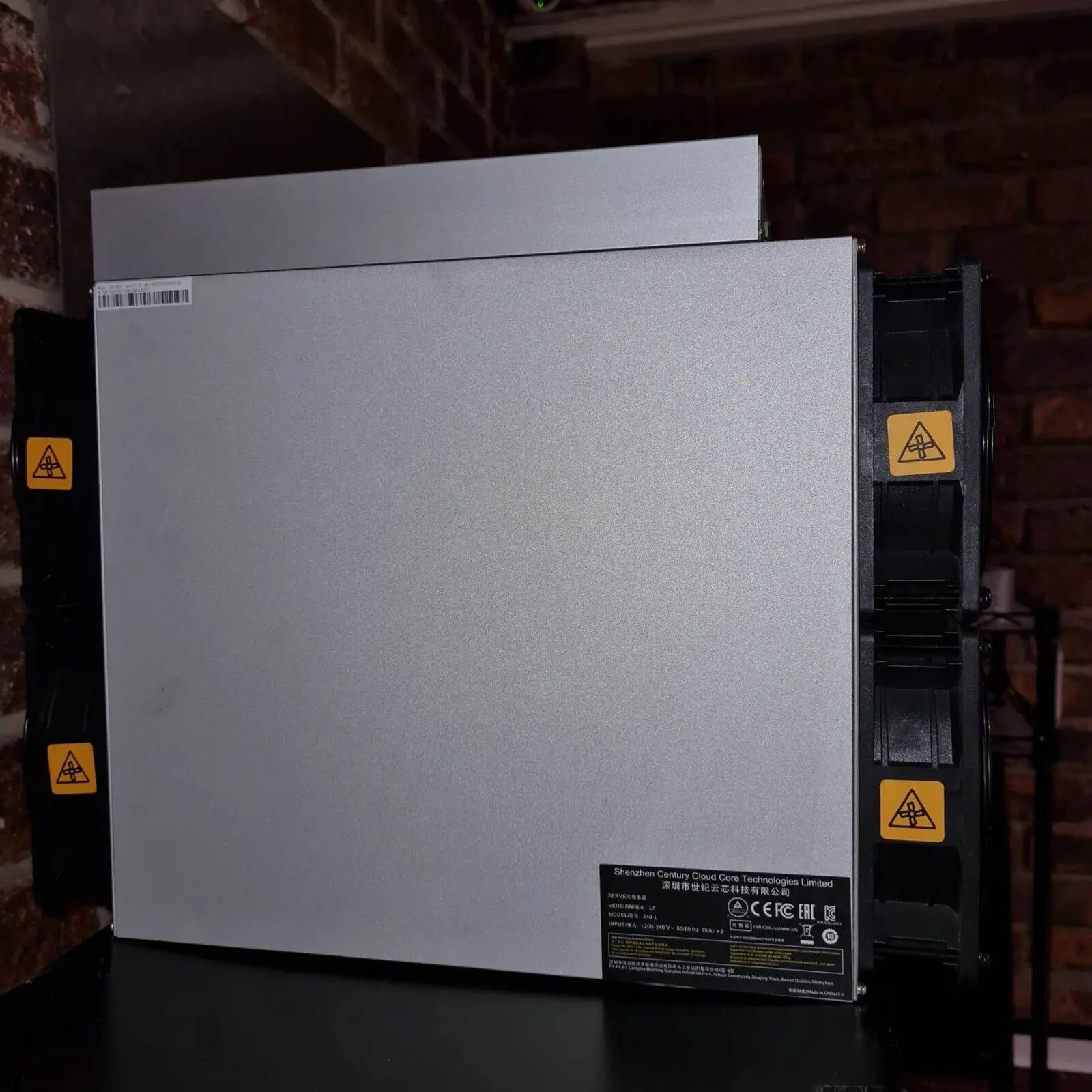 

Новый Antminer L7 9500MH/S Майнер BITMAIN