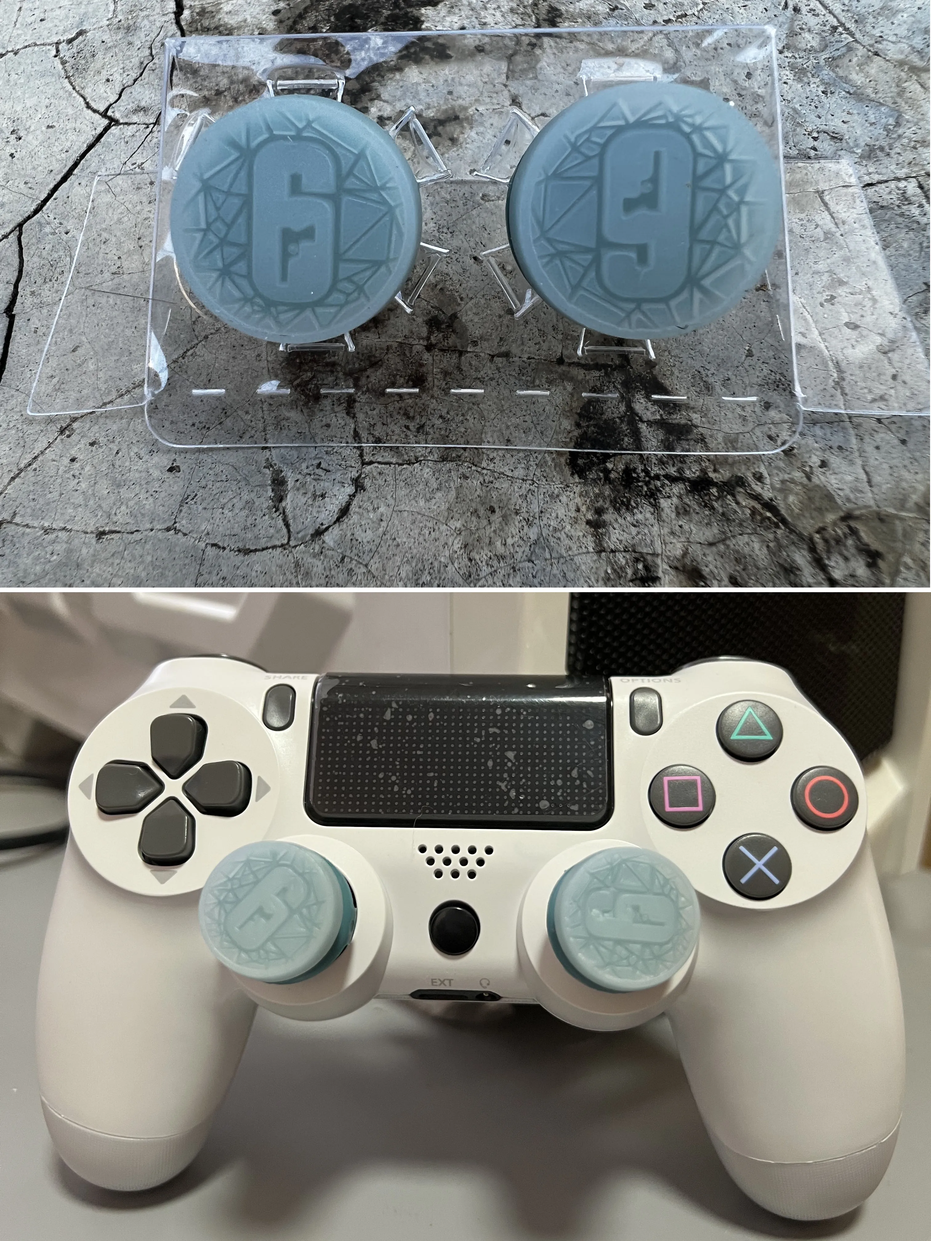 Колпачки-удлинители ZOMTOP для геймпада PlayStation 5 (PS5) PS4 контроллера джойстика FPS