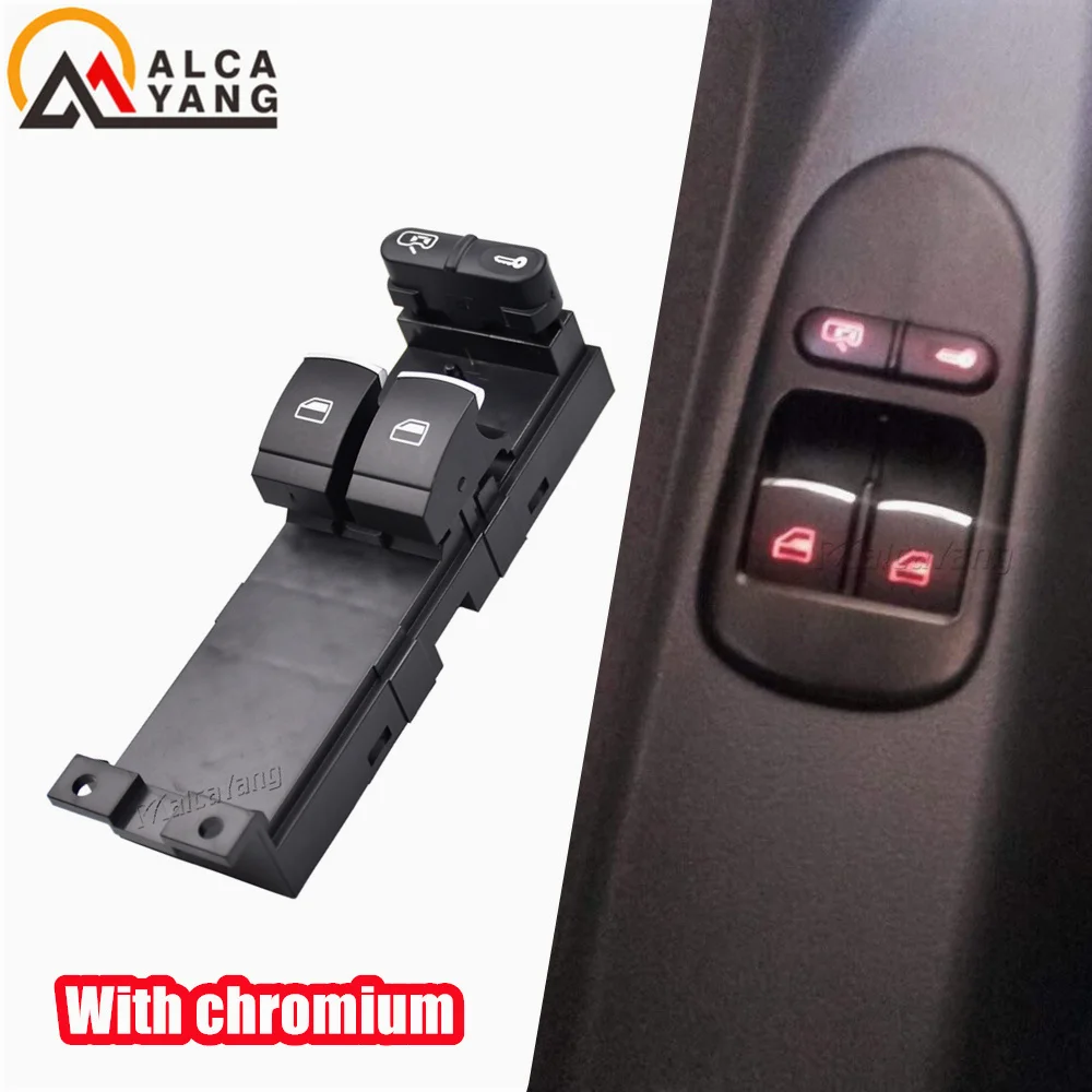 

Главный электронный переключатель управления окном для VW Bora Golf MK 4 Seat Leon 1 Toledo 2 Passat B5 3B/3BG 1J3 959 857