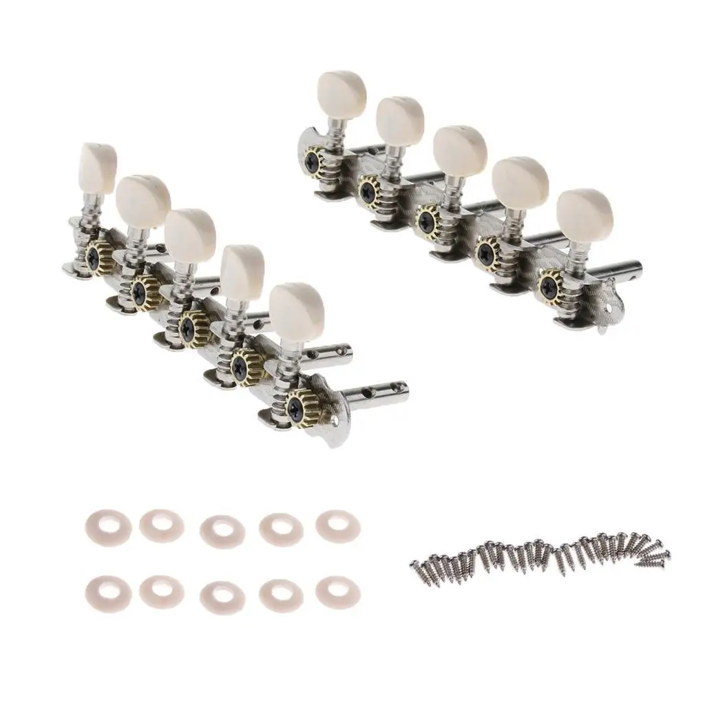 

2pcs Guitar Tuning Pegs Tuners Machine Heads for 10 String Electric Guitar