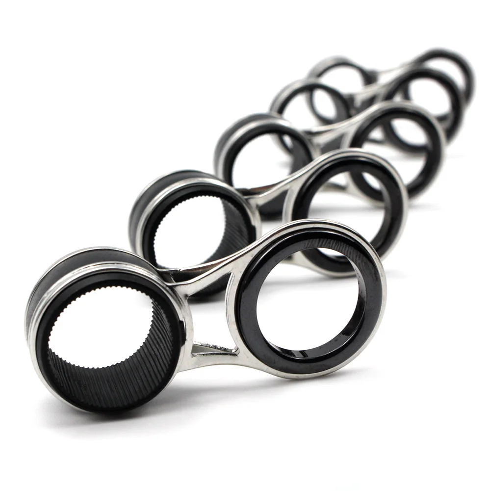 

Fishing Rod Guides Ring Ceramic Guides Fine Workmanship Guides Line Rings Line Ring DIY Rock Fishing Rod High Quality