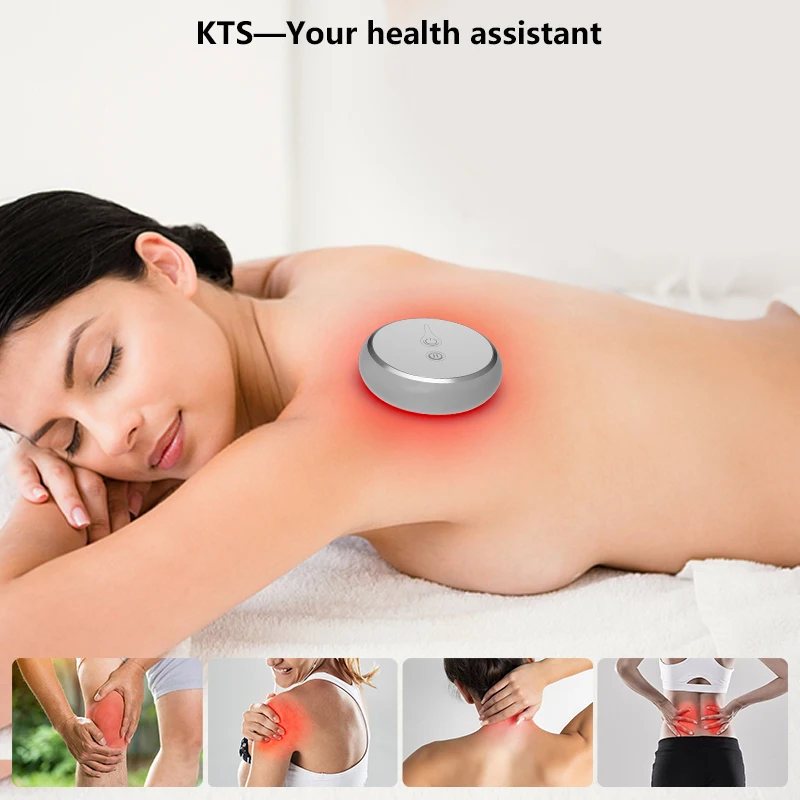 

KTS Infrared Light Device Red Light Therapy Devices for Back Neck Knees Pain Relief Muscle Recovery Vibration Hand Massager