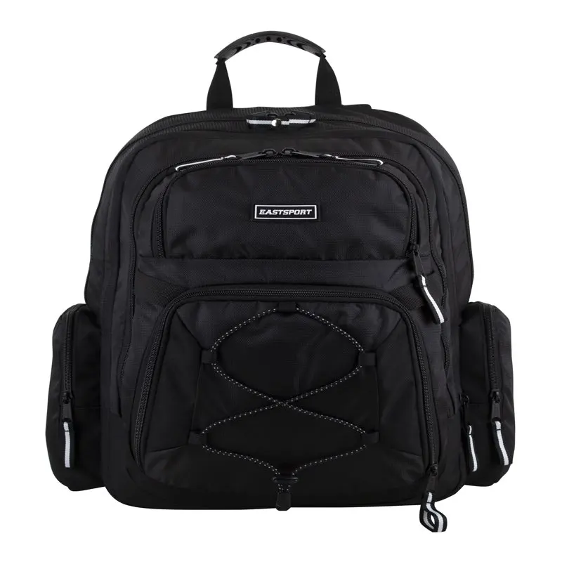 

Sturdy Waterproof Fashionable, Sturdy, Waterproof Unisex Black Bungee Expandable Backpack: Perfect for Travel, Hiking, and Commu