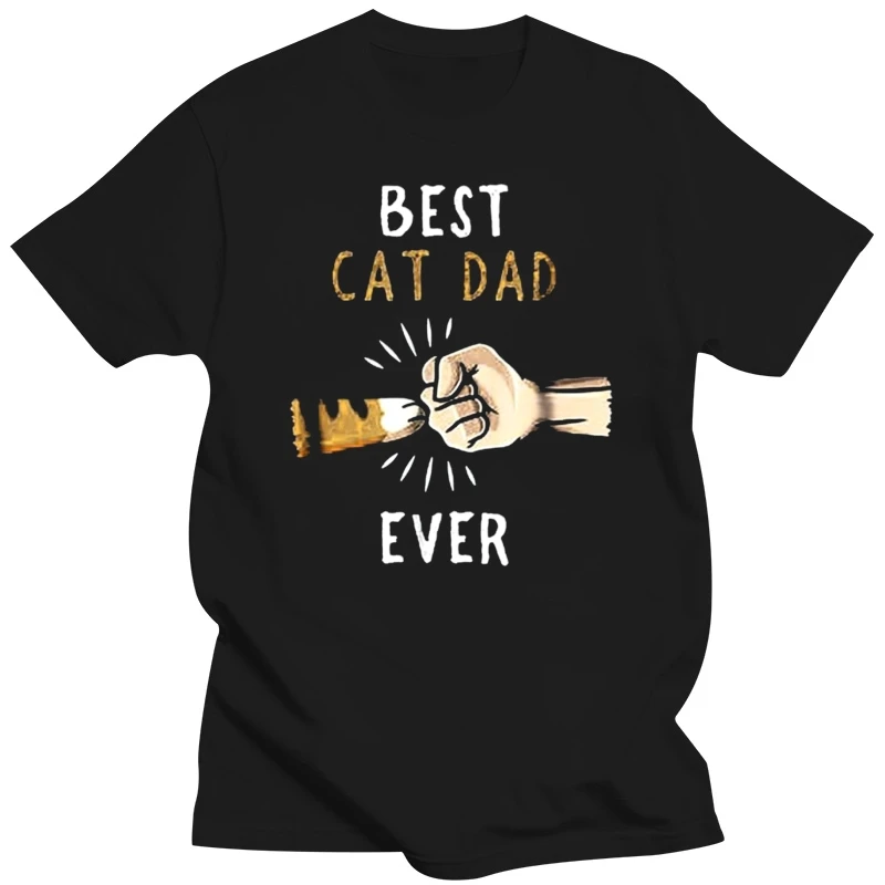 

Футболка мужская хлопковая с надписью «Best Cat Dad Ever Cat»