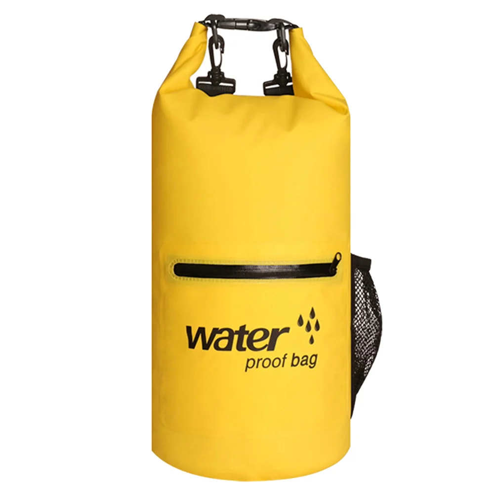 

10 L Waterproof Bags Beach Rescuing Tool Floating Outdoor Multifunctional 10L Foldable Storage Mesh Fabric PVC Anchor Buoy