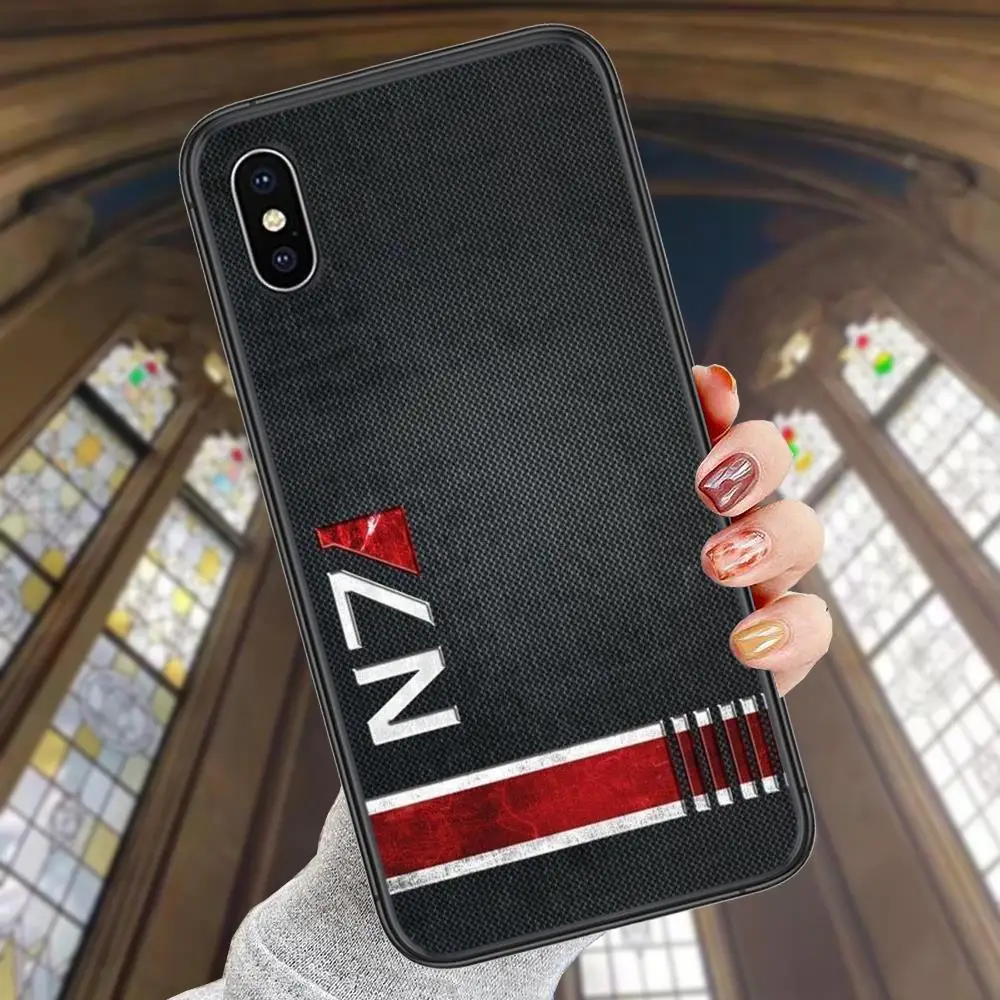 Низкая цена N7 Mass Effect 3 Лучший Мягкий крутой лучший чехол для Samsung Galaxy S10 S10E S20 S21 S22 S30