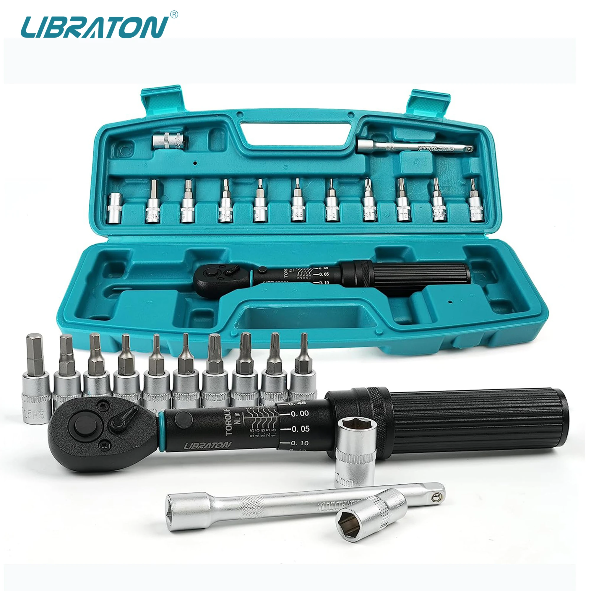 

Динамометрический ключ Libraton 1/4", 1-6 Нм