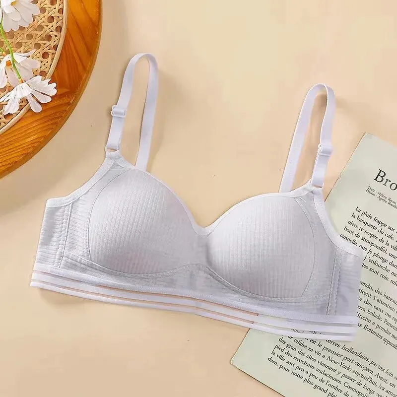 Спортивный Бюстгальтер Для Молодых Девушек С Фиксированной Чашкой И Спиральной