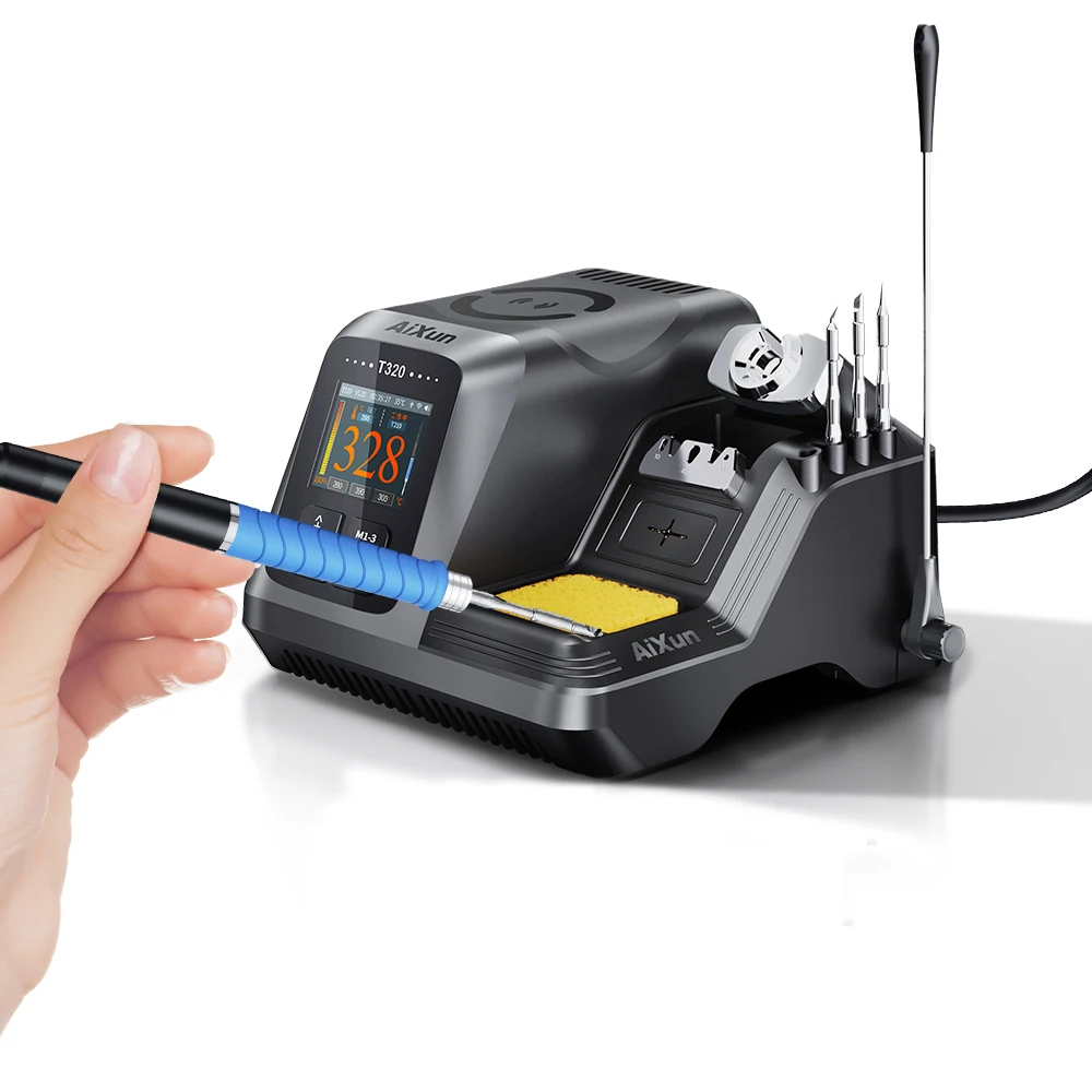 Умная паяльная станция Aixun T320 с T245 T210 200 Вт 2S нагревательная паста наконечник для