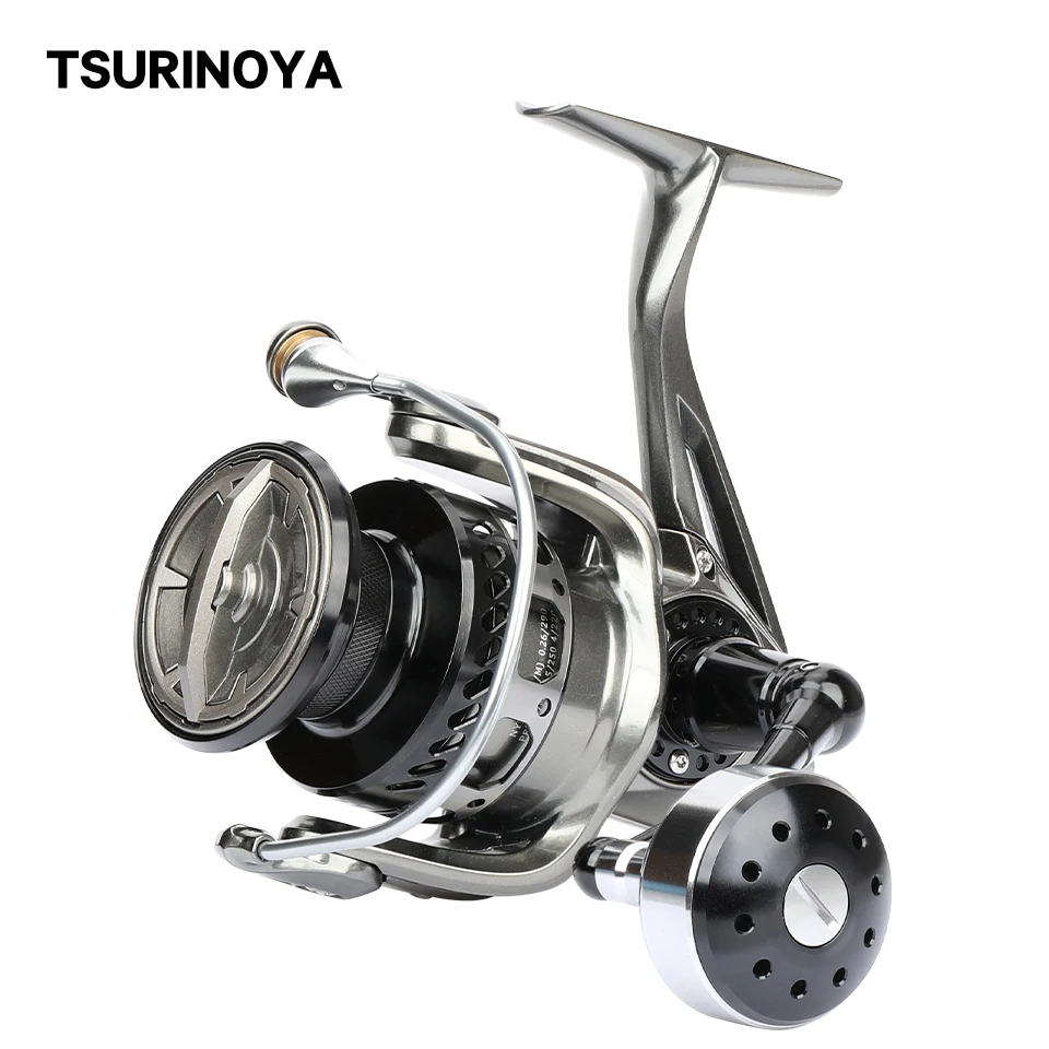 

TSURINOYA BROWN BEAR Saltwater Fishing Reel 3000 4000 5000 6000 7000 9+1 Bearing Full Metal Spinning Wheel Carp Feeder