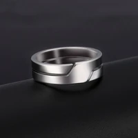 luxury 6mm stainless steel rings for women aesthetic accessories stainless steel jewelry women 2022 wholesale items for business