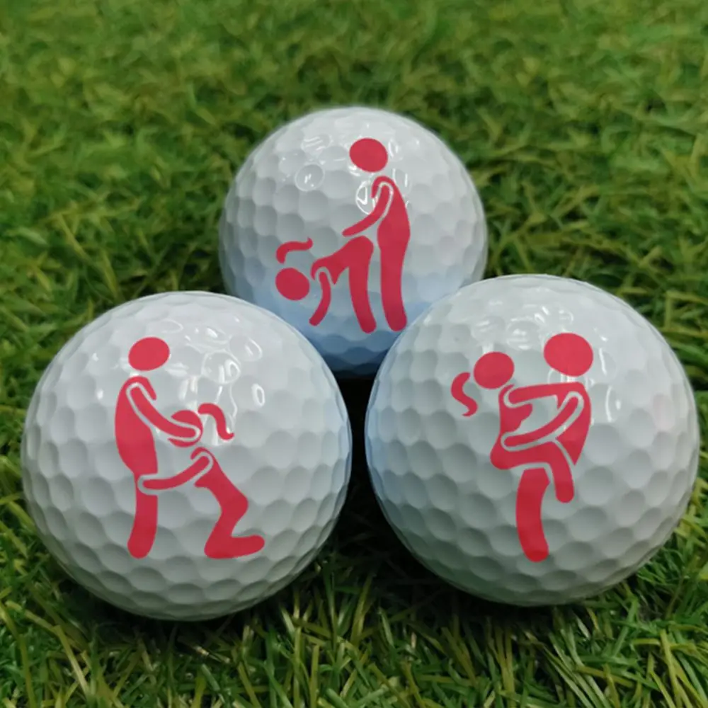 

1PC Funny Adult Humor Signal Golf Ball Marker Alignment Tool Models Ball Line Liner Marker Template Alignment Training Aids Tool