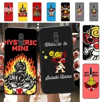 japan fashion hysteric mini phone case for vivo y91c y11 17 19 17 67 81 oppo a9 2020 realme c3