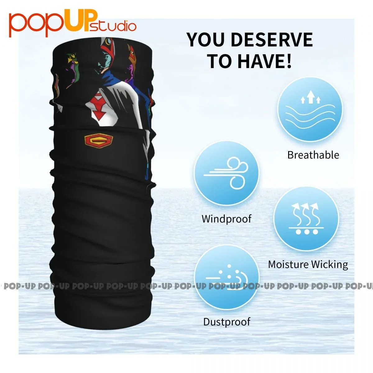 Гэтхаман шейный платок с супергероями бандана шарф маска для лица