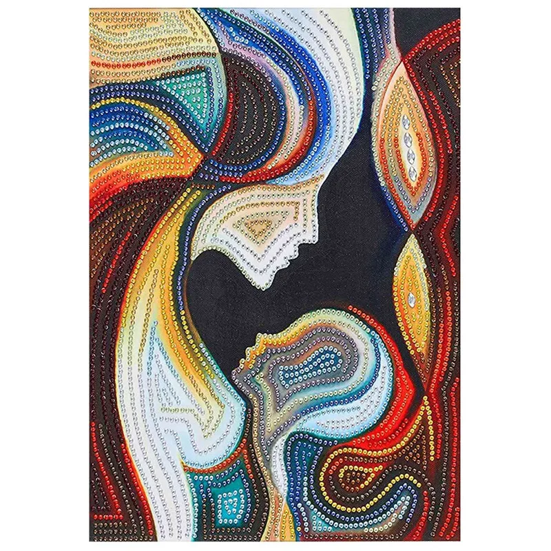 

Promotion! Diamond Painting Mother And Child Full Of Round Diamonds Home Decoration
