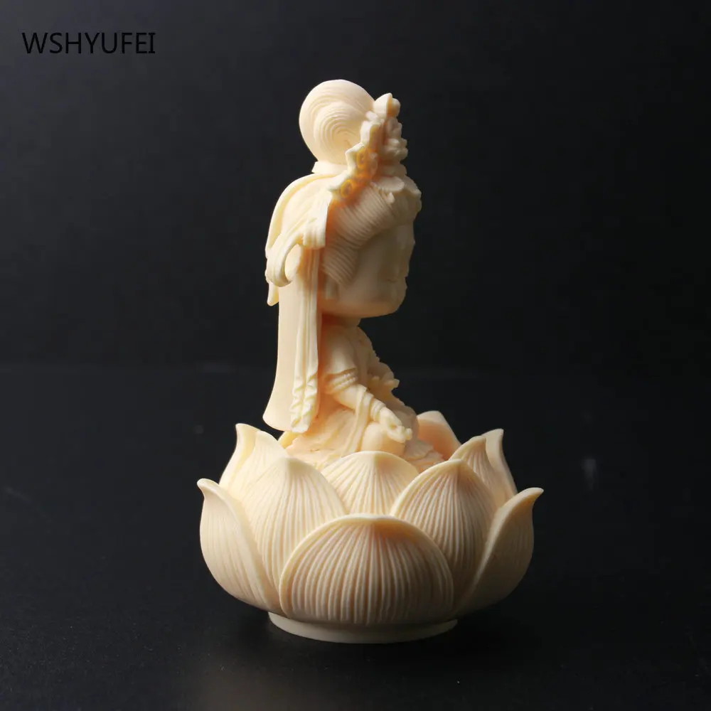 WSHYUFEI 1 комплект скульптура лотоса Гуаньинь искусственная высококлассная
