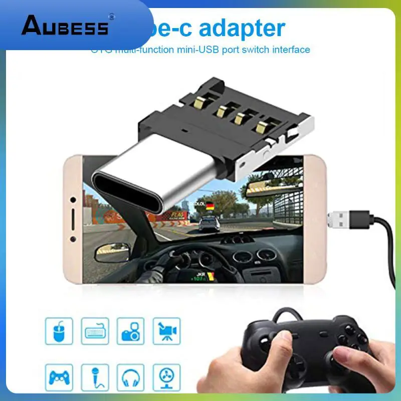 

Multi-function Converter USB Interface To Type-c Adapter Micro-transfer Interface Type-c Adapter OTG For PC Tools