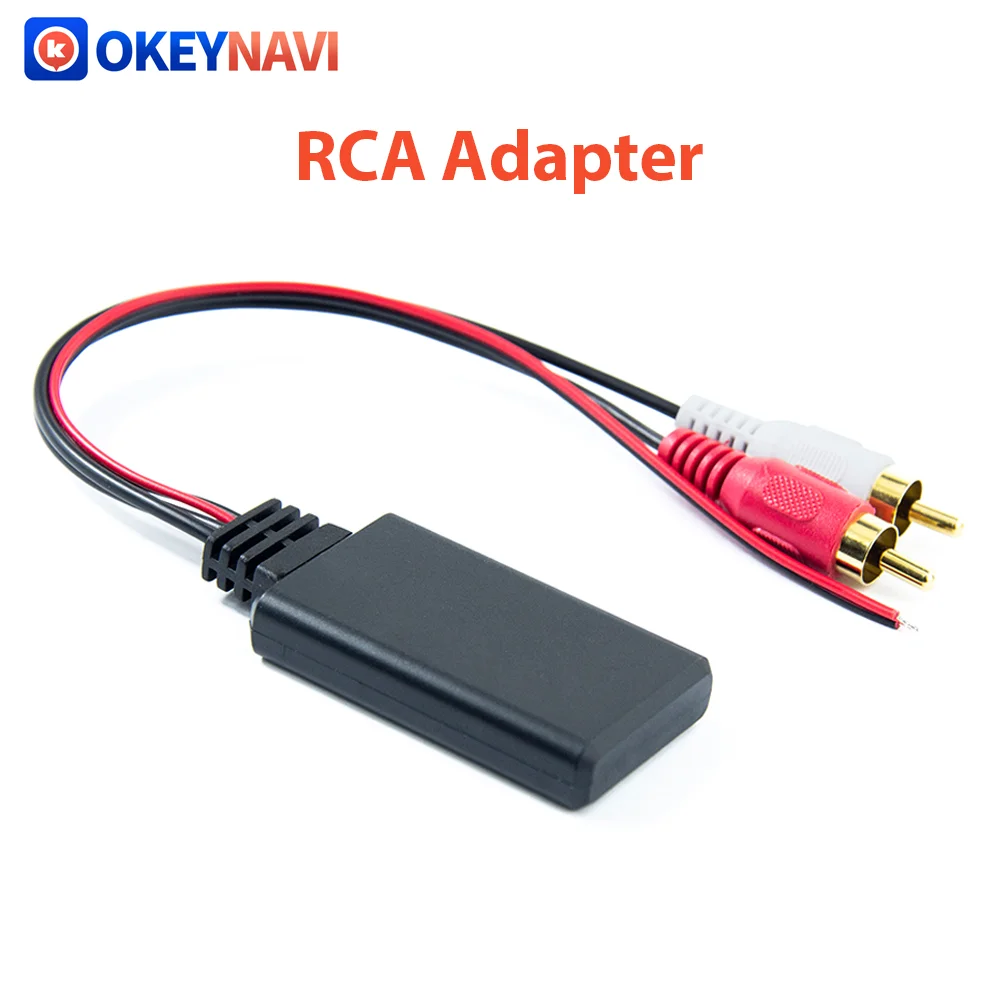 

OKEYNAVI Car Radio Adapter 5000 6000 CD Bluetooth 5.0 AUX Music Adapter Audio Input Wireless Cable For Truck Auto Cable Socket