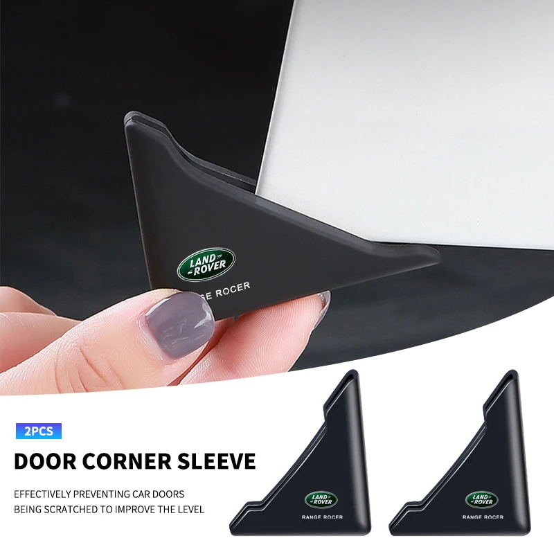 2 шт. автомобильная угловая крышка для предотвращения столкновений силиконовая