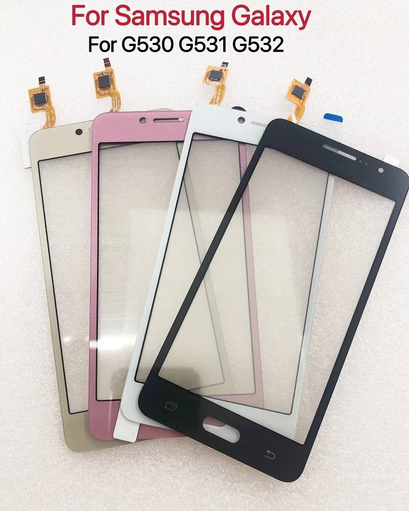 10 PCS/Lot Tested Panel Screen for Samsung Galaxy G530 G531 G532 Touch Digitizer Lens Glass Sense Front Cover