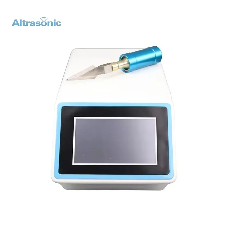 Высококачественный ультразвуковой нож для резки 25 кГц резак ткани станок