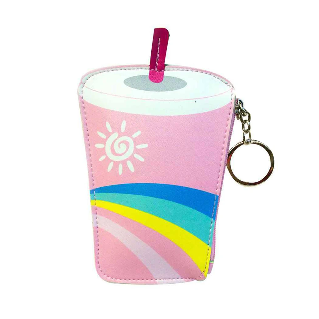 

Мультяшные женские кошельки и сумочки, милая бутылка для мороженого, кожаная сумка, Маленькая детская сумка