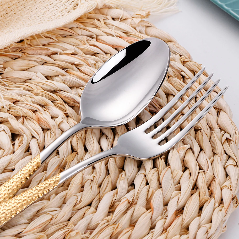 Высококачественная искусственная столовая посуда из нержавеющей стали