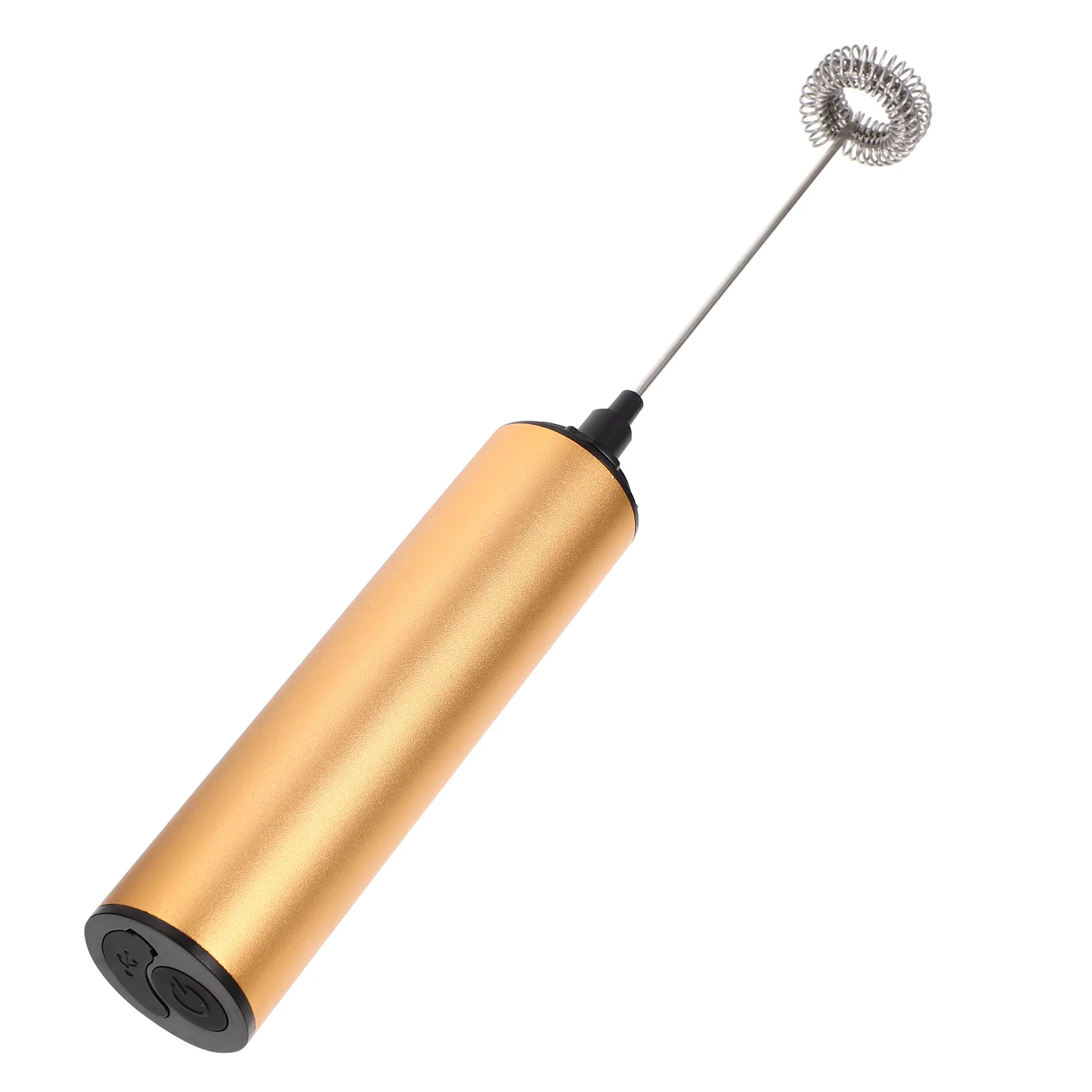 

1 Set of Stainless Steel Electric Frother Coffee Stirrer Kitchen Gadgets