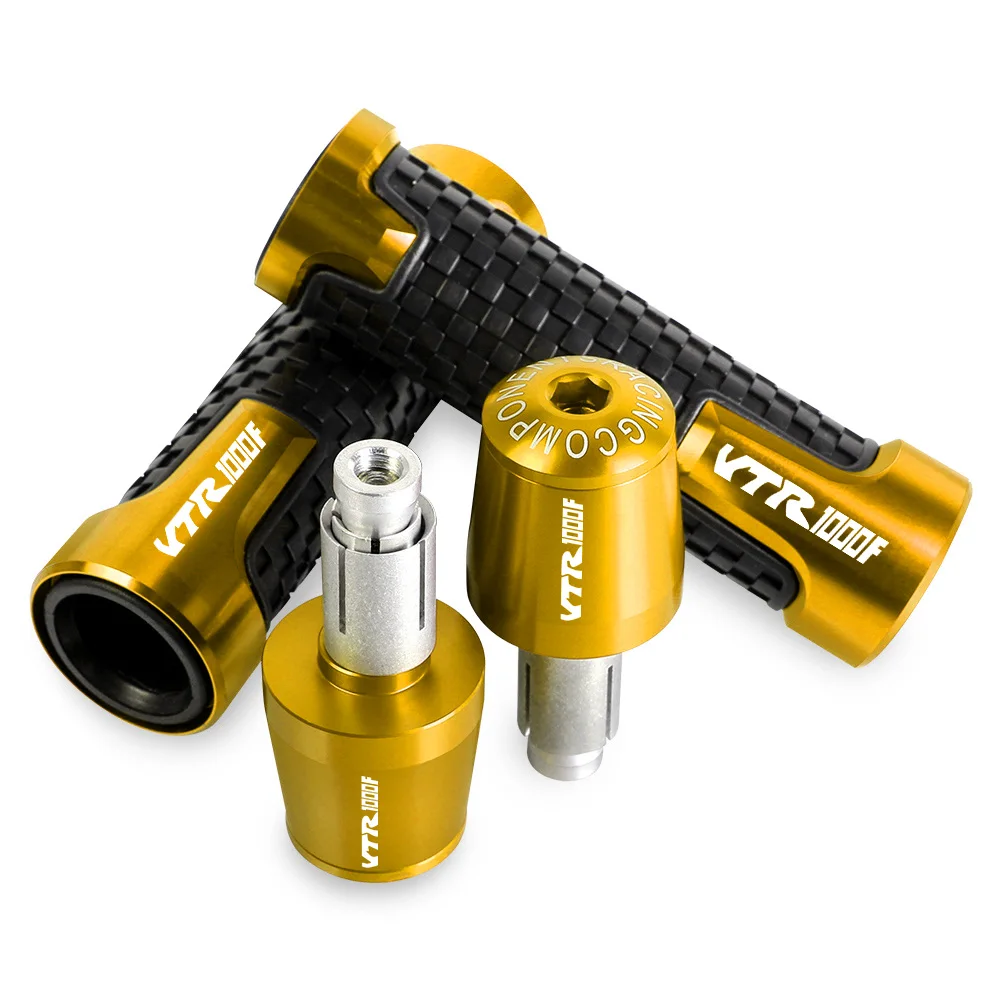 

FOR HONDA VTR1000 F 1995 1996 1997 1998 1999 2000 2001 Motorcycle Hand Grips Non-slip Handle Bar Handlebar Grip End Cover Cap