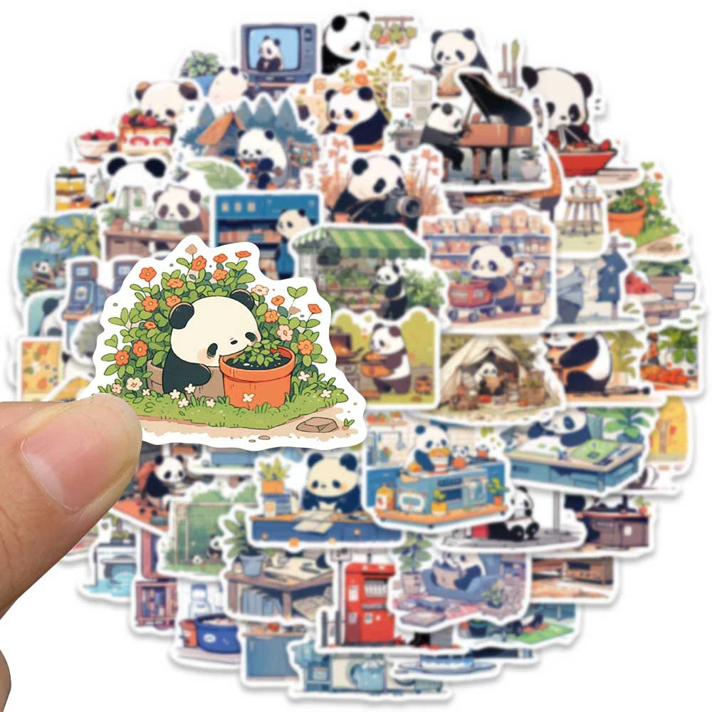 10/30/50 шт. декоративные виниловые наклейки в виде животных