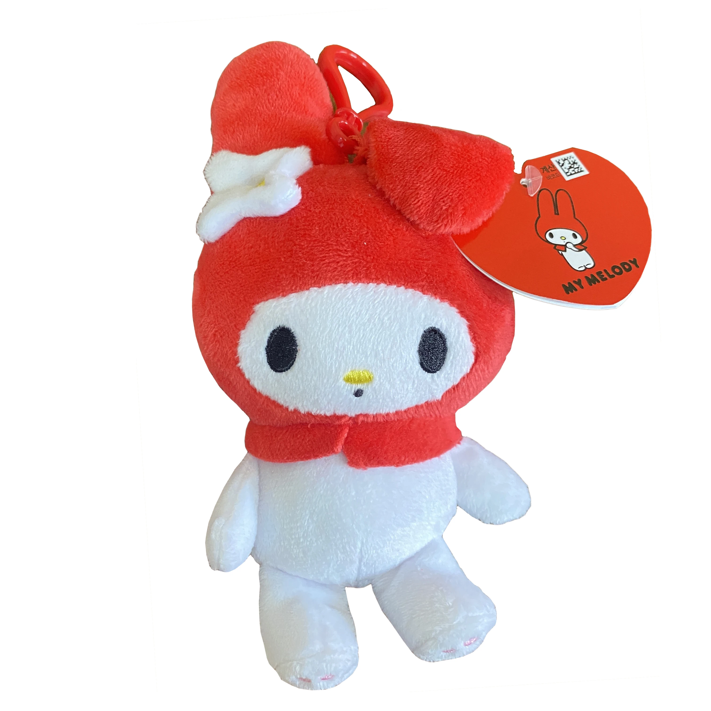 Плюшевая игрушка Melody Kuromi размер Queen 80 см милая аниме Sanrio мягкая Изысканная