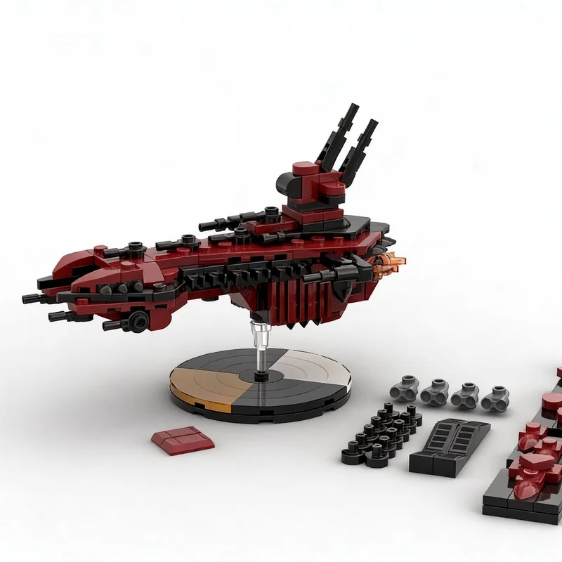 Фото Конструктор MOC «Космический корабль Хаос» (271 деталь), модель для сборки, развивающая игрушка, коллекционный предмет, популярный подарок №4
