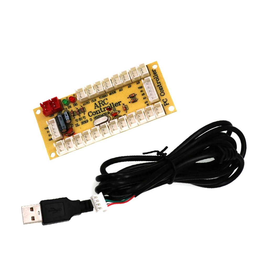 

Wholesale Arcade Zero Delay USB Board Controller PC & Raspberry Pi Control + 4 Pin XH2.54 Connector Cable