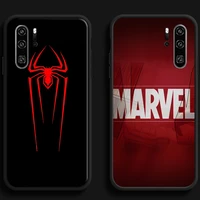 marvel spiderman phone cases for huawei honor y6 y7 2019 y9 2018 y9 prime 2019 y9 2019 y9a cases back cover carcasa soft tpu