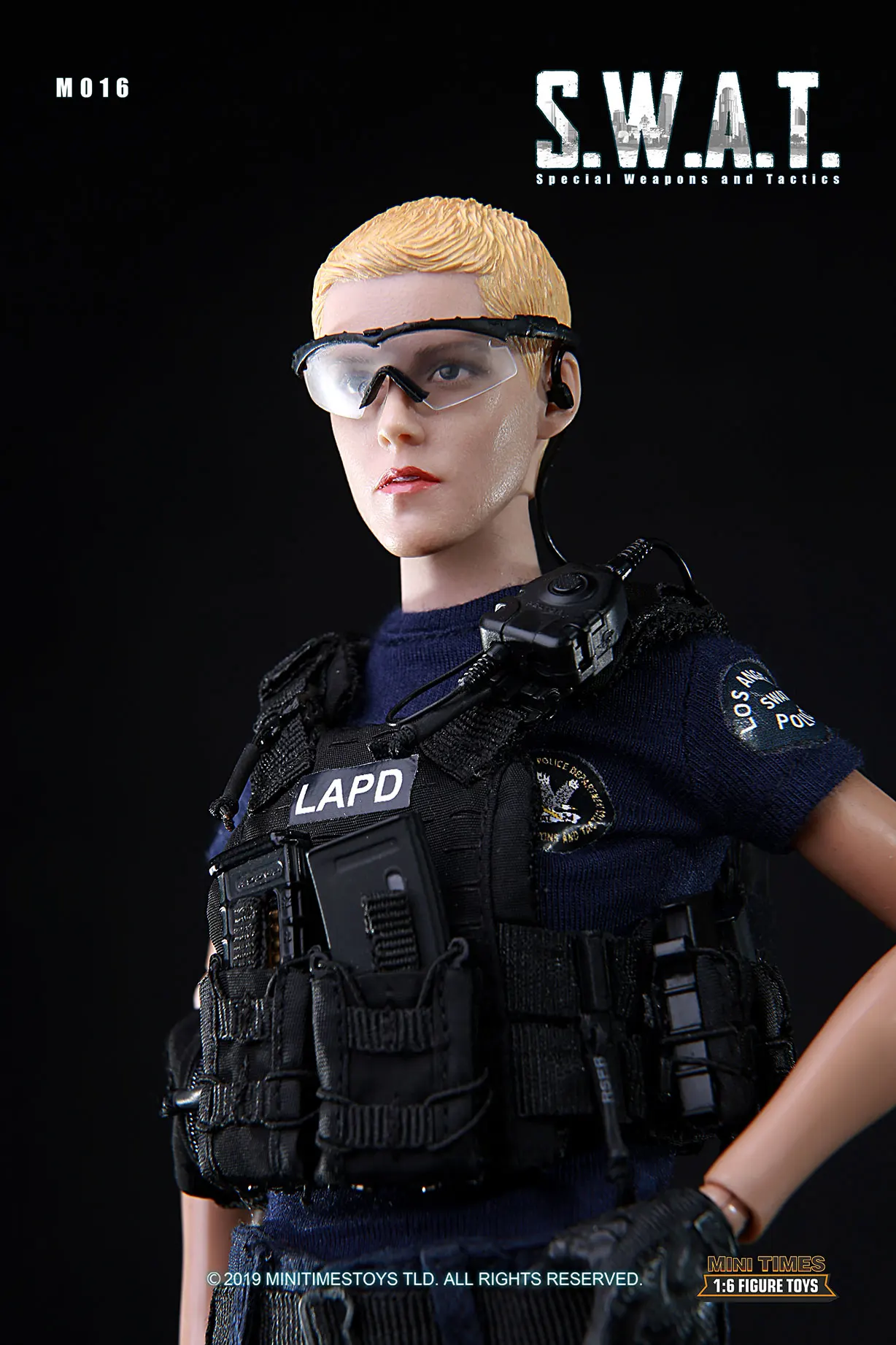 ViiKONDO M016 Minitimes 1/6 Фигурка SWAT LAPD Женщина 12 дюймов Игрушка Солдат Армия Мужчины Кукла