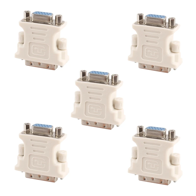 

5X DVI Male адаптер (DVI - D 24 1) To Female VGA (15-Pin)