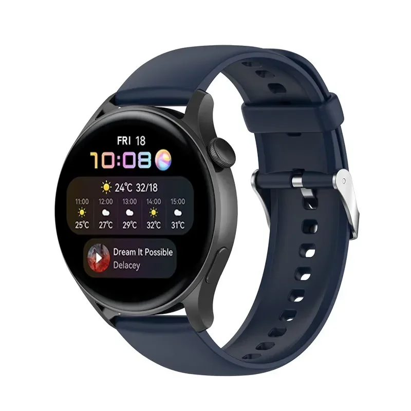 Силиконовый ремешок для Samsung Galaxy Watch Active 2 Gear S3/Galaxy 4 40 42 44 мм/Xiaomi Imilab kw66/YAMAY SW022