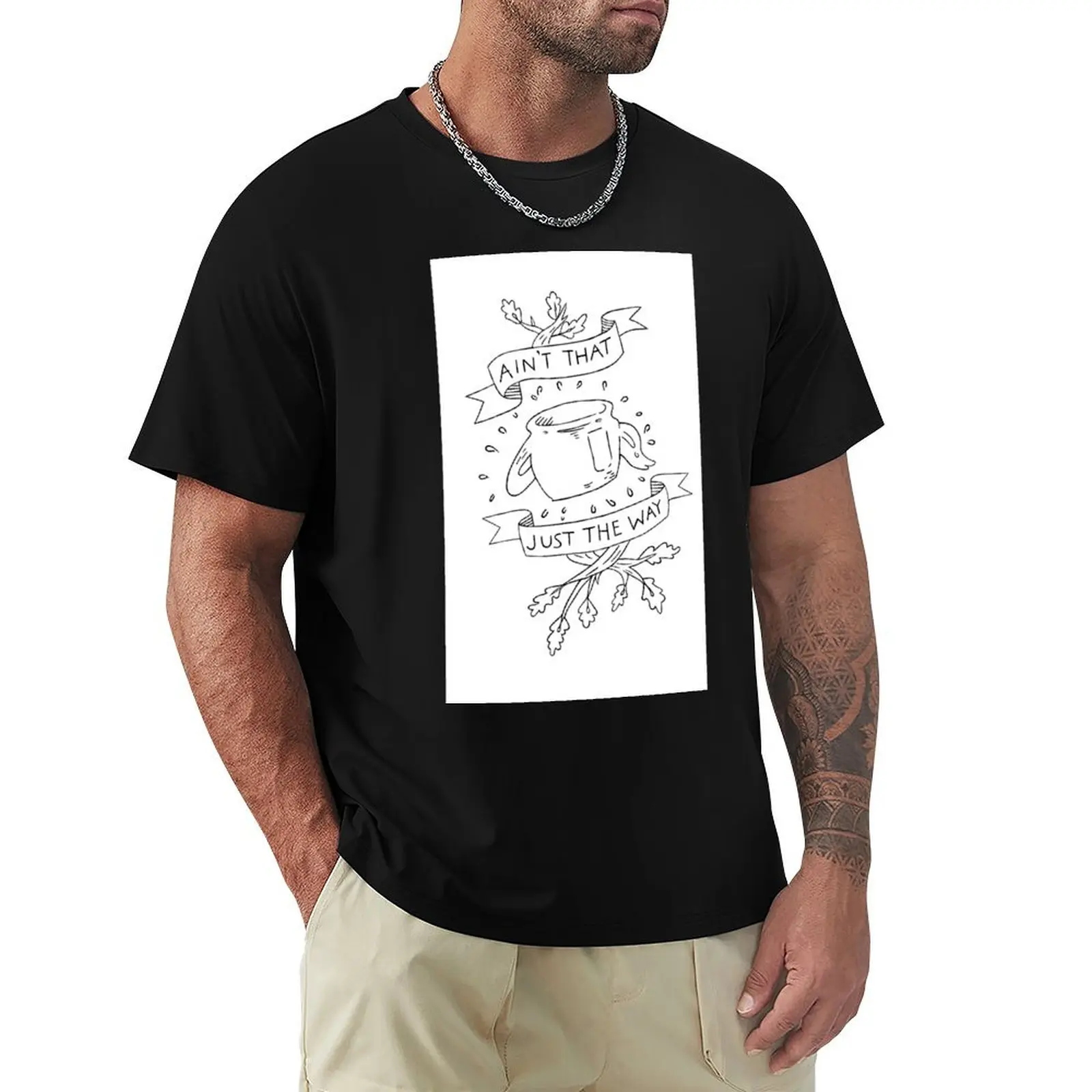 Футболка Ain't That Just The Way Greg с цитатой корейская модная спортивная футболка для