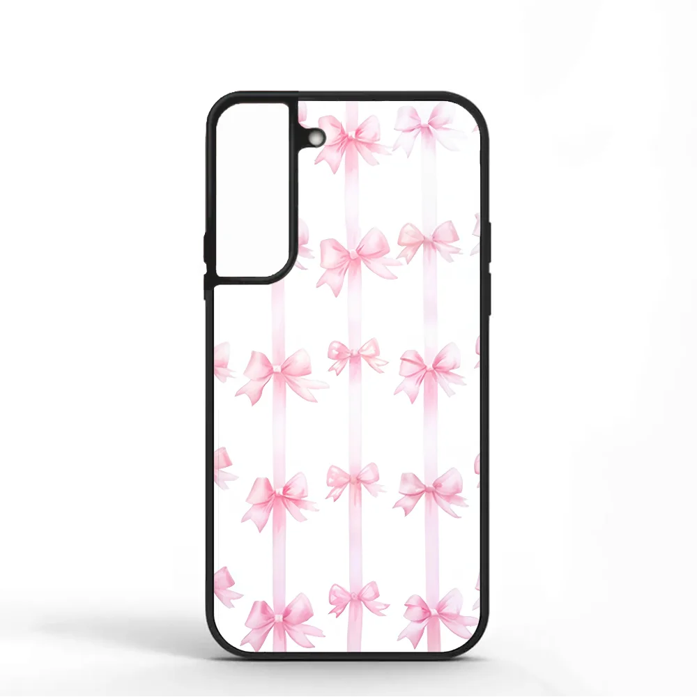 Чехол для телефона с мраморным бантом Samsung S10 S20 S21 S22 S24 S30 Plus ультразеркальный