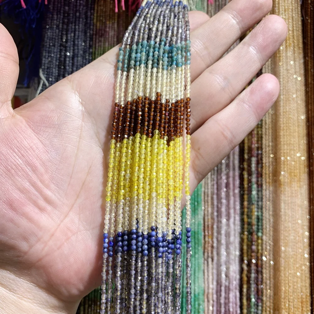 Натуральный цветной драгоценный камень Перидот Лабрадорит Гранат лепидолит